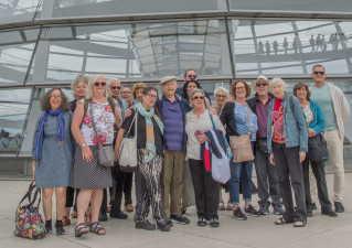 80th Year Kindertransport Commemorative Journey, at Berlin Parliament